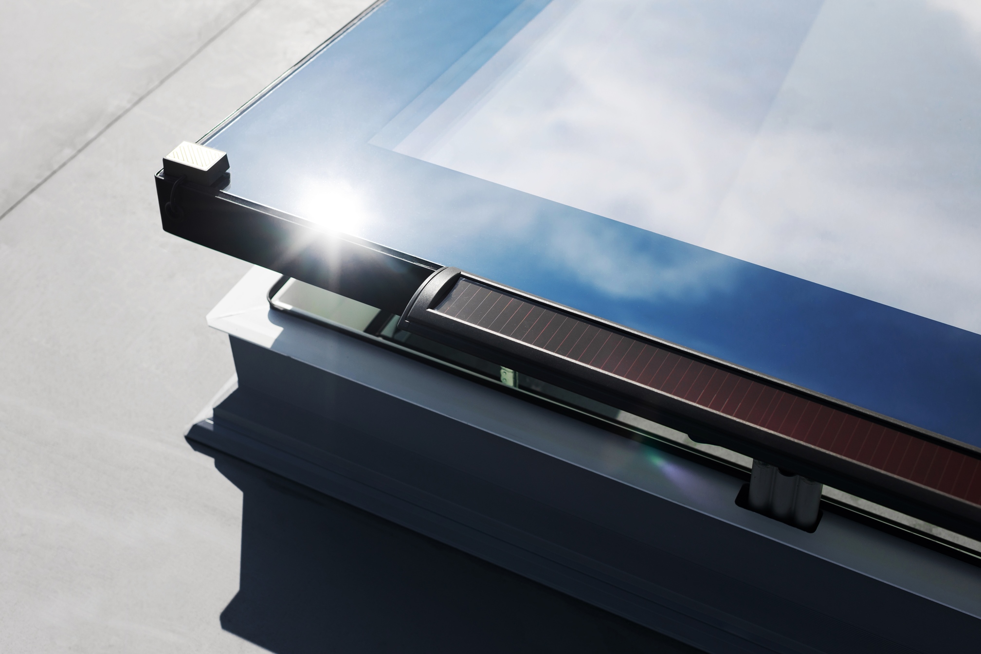 lichtkoepel bediening